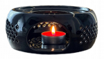 Portselanist kannusoojendaja, teekannu alus k&uuml;&uuml;naldele tealight