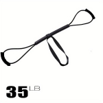 L&otilde;plik poksitreeningu kummilint meestele ja naistele. , Juoda (35 Lbs) + diržas