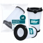 4x Sillar pestavad filtrid Aeg Electrolux Ergo rapido Allergia tolmuimejale