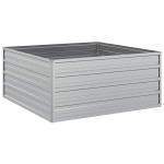 peenrakast，taimekast，&otilde;iepott, 100 x 100 x 45 cm, tsingitud teras, h&otilde;bedane CFE13137