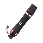 Surfilaua leash, Sup randmerihm, elastne aerulaua leash s&uuml;stale, surfamine 6 jalga punane