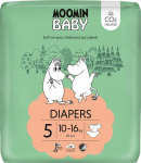 &Ouml;koloogilised m&auml;hkmed Moomin Baby 5 (10-16 kg), 40 tk.