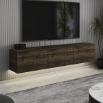 TV-laud Asir Neon, 160x35x32 cm, pruun