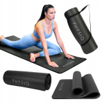 Physiq treeningmatt joogale ja fitnessile, paks 1,5 cm, libisemiskindel, Nbr