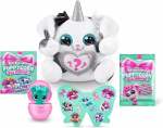 Rainbocorns Puppycorn Bow Surprise Series 5, dalmaatsia koerad - kogutav pehme m&auml;nguasi - 5 kihti t&auml;is &uuml;llatusi, avatav s&uuml;da, kleebis, lima, alates 3. eluaastast (dalmaatsia koer)