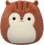 Squishmallows Fuzzamallows pehme m&auml;nguasi Sawyer the Brown Squirrel 30 cm - haruldane eksklusiivne originaal 2024