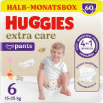Huggies Extra Care Pants m&auml;hkmep&uuml;ksid Disney disainiga, suurus 6, 60 m&auml;hkmed (2x30), poole kuu pakk