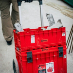 Qbrick System ONE Box 2.0 Plus RED ULTRA HD Kohandatud laadimiskonteiner 576 x 359 x 237 mm 35 l virnastatav