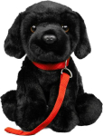 Teddys Rothenburg Pehme m&auml;nguasi Labrador + Rihm Istuv Must 28 cm Pl&uuml;&uuml;&scaron;ist koer Pl&uuml;&uuml;sm&auml;nguasi