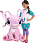 Disney Lilo & Stitch pehme Stitch pl&uuml;&uuml;sm&auml;nguasi Xxl 70 cm Angel Xxl 70 cm roosa