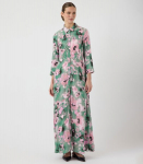 Y.A.S naiste kleit SAVANNA 26022663*15, roheline/roosa 5715717750951