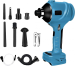 Puhur Makita 14.4/18v akule, harjadeta kiire mootoriga tolmupuhur 719 km/h garaažidele, t&ouml;&ouml;kodadele, saeveskite ruumidele, majapidamiste koristamiseks (ainult t&ouml;&ouml;riistad)