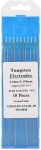 Puhas volframelektroodi varras professionaalne roheline ots tig keevituspulk ac keevitusseadmele wp, 10 t&uuml;kki (2,4 mm x 150 mm), volframelektrood