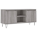 telerikapp，telerialus，TV kapp, hall Sonoma tamm, 104 x 35 x 50 cm, tehispuit CFE766869