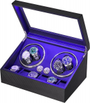 Anwbroad automaatkellade kellakeeraja, 4 kellale + 6 lisam&auml;lukohta, 4 p&ouml;&ouml;rlemisrežiimi &uuml;liv vaikse Mabuchi automaatkellade kellakeerajaga