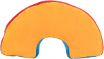 Idena 40257 Kaisu padi Rainbow, kaisutav dekoratiivne padi k&auml;te ja n&auml;oga, kaisukaru beebidele ja lastele, u 47 cm, erinevad kujundused