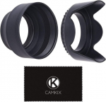 2 varjuksi + 1 kork, 55mm, kummist, kokkupandav