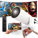 Projektor rzutnik mini kaasaskantav tv android full hd wifi smart wifi kodu