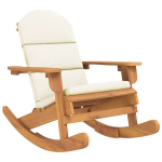 Adirondack kiiktool，puhketool patjadega, akaatsiapuit CFE390687
