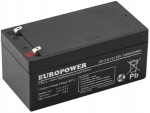 Aku Agm Vrla Europower Ep 12v 3.6ah tulekahjus&uuml;steemile Ep3.6