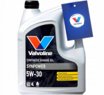 Valvoline Synpower 5w30 4l originaal Bmw Ll-01 v&auml;rske toodetud 2025. a