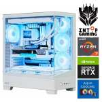 Arvuti INTOP AQUA Ryzen 7 9700X 64GB DDR5 1TB SSD M.2 NVME+2TB RTX5060Ti 16GB no-OS