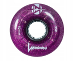 Helendavad rulluuisurattad Luminous Purple Haze 62mm s&auml;delusega