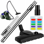 Purey otsiku harjakomplekt + teleskooptoru + adapter + l&otilde;hn tolmuimejale