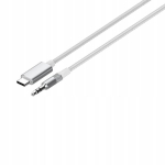 Aux adapter autosse, 2m Usbc kuni Mini Jack 3.5mm pistiku adapter Ldnio