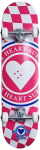 Heart Supply Insignia Check rula 7,75", roosa