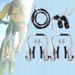 Eesmiste ja tagumiste pidurite komplekt V-brake trossid klotsid hoovad Mtb