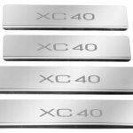 L&auml;vepakettide katted Volvo Xc40, poleeritud roostevaba terasega 304 viimistlus