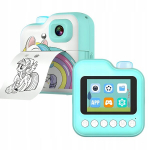 Kiirkaamera digitaalne termoprinter Microsd m&auml;lukaart 32gb