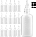 Dkbt Pigistatavad pudelid 100 ml Doseerimispudel kastmele, ket&scaron;upile, &otilde;lile, plastist k&ouml;&ouml;gikomplekt, 16 tk