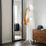 Riidepuu,, 47 x 47 x 175 cm, Valge