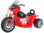 Laste elektrimootorratas Scooter Chopper, punane