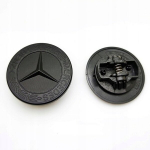 Mercedes logo embleem kapotile 57mm - must