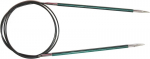 Knitpro Royale: Vardad: Ringvardad: Fikseeritud: 80cm x 3.50mm, kask, messing, mitmev&auml;rviline, 80 x 0.35 x 0.35 cm