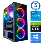 Arvuti INTOP i5-14400F 32GB DDR5 1TB SSD M.2 NVME+2TB RTX5060Ti 8GB WIN11Pro