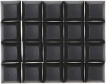 Guangzhou Pbt Keycaps Dsa 1u Blank Printed Keycaps m&auml;ngude mehaanilisele klaviatuurile 1u Dsa Keycaps Black