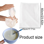 Filterkotid, 2 tk filter&otilde;llekotid, 45 x 60 cm humala filter, humalakott n&ouml;&ouml;riga, kurnakotid kodu&otilde;lle valmistamiseks, korduvkasutatavad, 100 mikro peen v&otilde;rk, veini, mahla, &otilde;lle, kohvi jaoks