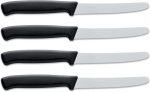 F. Dick Prodynamic 85700032 mitmeotstarbeline noakomplekt (4 x nuga 12 cm teradega, X55crmo14 teras, roostevaba, 56&deg; Hrc) must