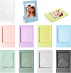 Hengbird 9 mini pildiraami komplekt, 9,2 &times; 6,1 cm, v&auml;rvilised v&auml;ikesed pildiraamid Polaroidile, Mini Polaroid B pildiraam &uuml;hildub Polaroid Fujifilm Instax Mini 11/9/8 fotoalbumiga