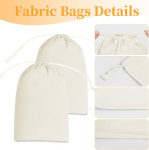 20 pakki kangast kotte 15 x 20 cm v&auml;ikesed puuvillased kotid n&ouml;&ouml;riga v&auml;ikesed kangast kotid maalimis-diy kangast kott kingikott ehetele s&uuml;nnip&auml;eva pulmapeoks