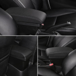 Oyhcm k&auml;etoed smart 453twofour keskmisele k&auml;etoele 2015-2019 kahekihiline k&auml;etoe hoiukamber must