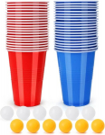 40 tassi Beer Pong (500 ml) + 12 palli pidude jaoks