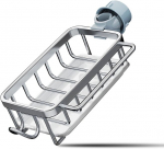 Baxnore k&ouml;&ouml;gisegisti hoidik, alumiiniumist rippuv segisti kuivatusrest tilkumisalusega, k&auml;snahoidja k&ouml;&ouml;givalamule, kuivatusrest k&ouml;&ouml;gile (h&otilde;bedane)