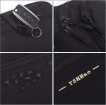 Yshhao v&ouml;&ouml;kott meestele ja naistele veekindel v&ouml;&ouml;kott v&auml;ljas reisimiseks sportimiseks matkamiseks jooksmiseks koeraga jalutamiseks must passihoidja