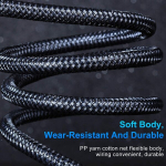 Twozoh 4k Hdmi kaabel 3m, 2 tk pakis, nailonist punutud kiire Hdmi-hdmi kaabel toetab 18gbps 3d/4k @ 60hz/2160p/1080p