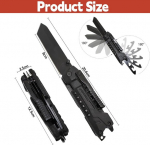 Multit&ouml;&ouml;riist taskunuga, kokkupandav multifunktsionaalne nuga, 13 &uuml;hes matkanuga koos h&auml;daolukorra haamri, kruvikeeraja ja saega matkamiseks, v&auml;liremondiks, kingitus meestele